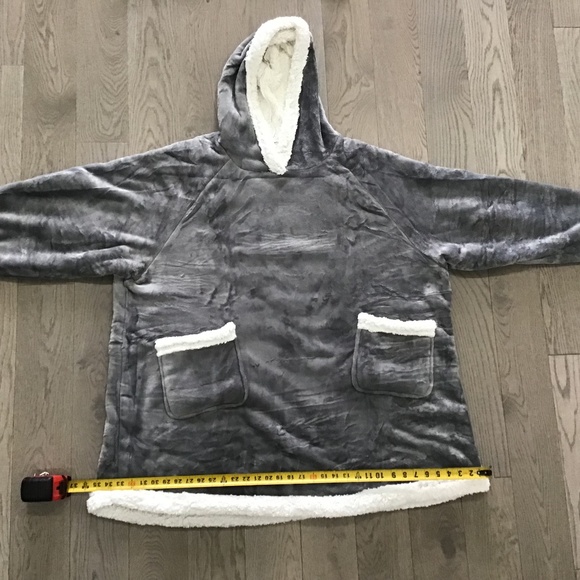 Dark Grey Cozy Hooded Onesie - Picture 1 of 7
